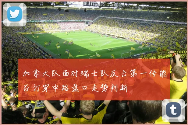 加拿大队面对瑞士队反击第一传能否打穿中路盘口走势判断