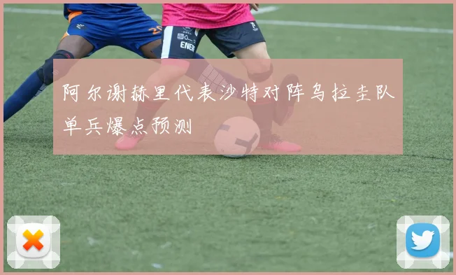阿尔谢赫里代表沙特对阵乌拉圭队单兵爆点预测
